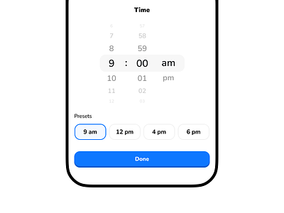 Time Picker am calendar choose choose time date hour icon icons minimal minute picker pm scroll select select time set set time time time picker times