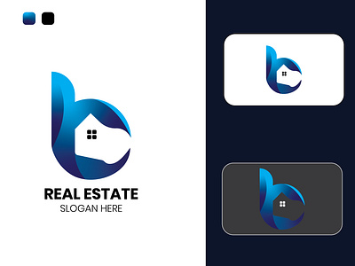 Real Estate /BH Home Logo brand identity branding design graphic design illustration letter logo logo logo design real estate ui ux vector