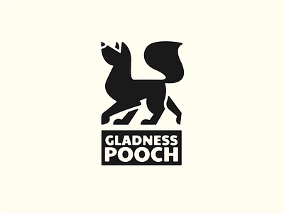 Gladness Pooch brand branding design graphic design illustration logo logodesign logodesigns ui vector