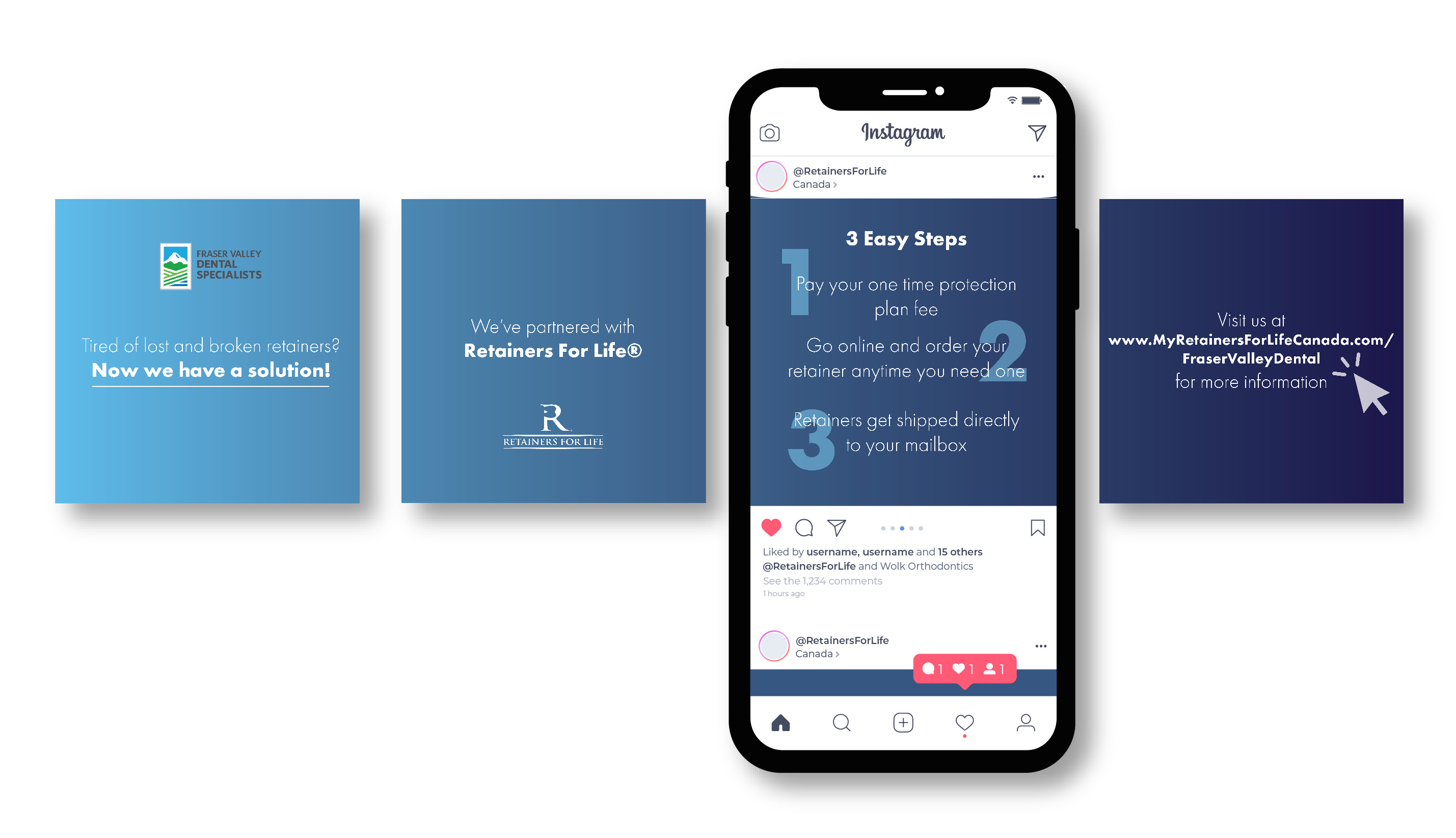 Retainers For Life by Allie on Dribbble