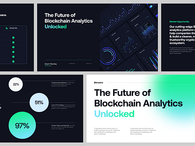 Blockchain Pitch deck presentation slides analytics blockchain crypto dashboard data data visualization deck infographic investor deck keynote pitch pitch deck pitch deck template pitchdeck powerpoint powerpoint presentation presentation presentation design slide storytelling