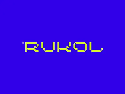 Rukol®️ brand branding logo logo design logomark logotype type typography