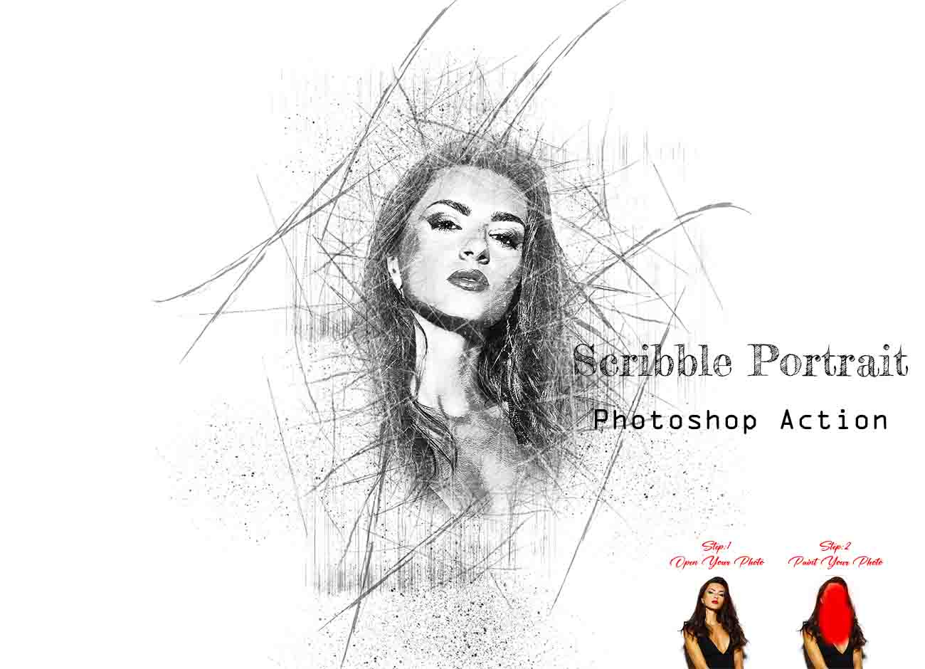 scribble-portrait-photoshop-action-by-al-amin-on-dribbble