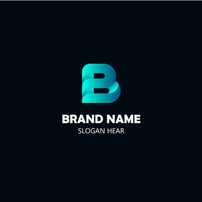 B Modern Logo Design b later design branding logo modrn design