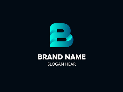 B Modern Logo Design b later design branding logo modrn design