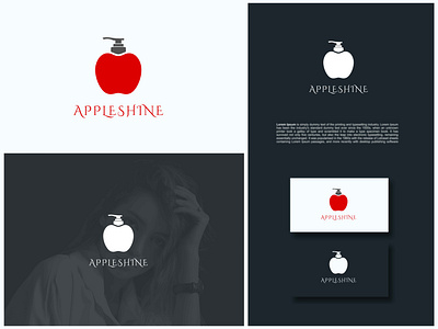 Apple shine logo design. Apple with cosmetics and beauty logo app apple apps logo beauty branding cosmetics design female product gradient logo illustration logo logo design product shine ui vector