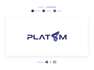 Platf4m - Managed Cloud Hosting Logo Design design graphic design logo