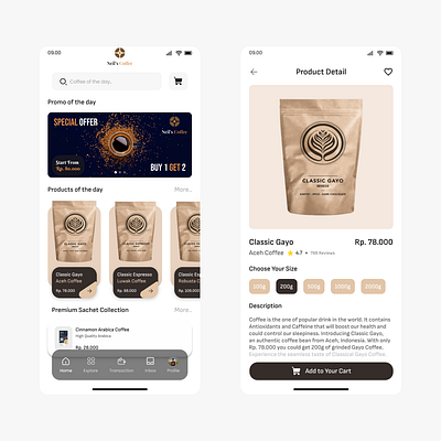 Kopi App Design aceh app app design appdesign branding coffee coffee app design illustration kopi logo luwak ui uidesign uiux ux uxdesign uxui