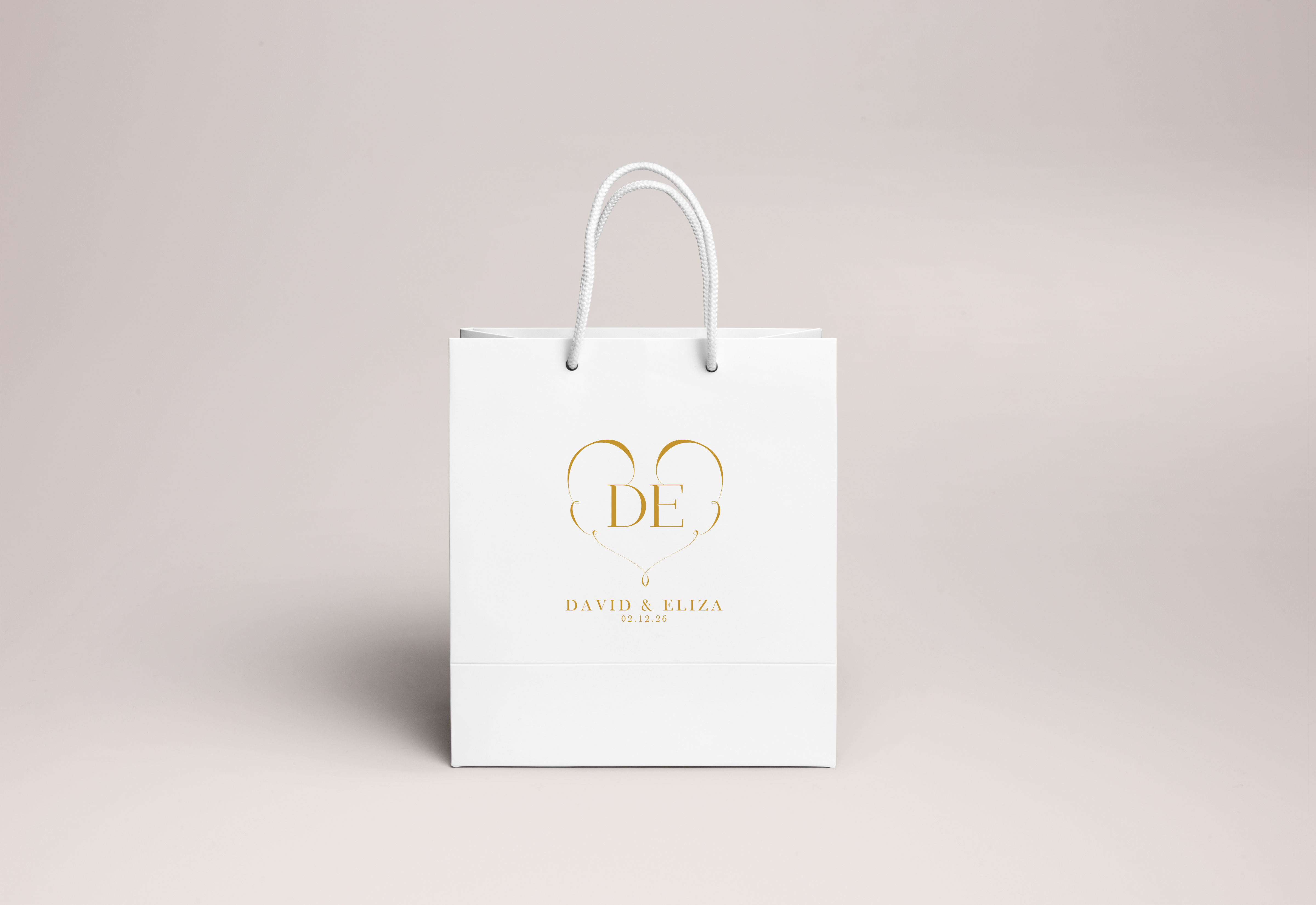 Example of Unique Wedding Logo Design