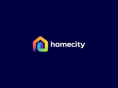 Home logo brand identity design branding creative logo home house icon logo design logo symbol logo type modern property real estate