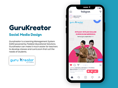 GuruKreator - Social Media Design creative design education graphic design instagram social media