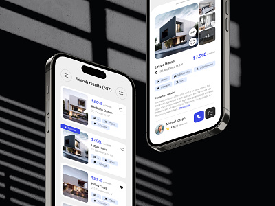 Real Estate Mobile App android app booking concept io mobile mobile app mobileapp realestate responsive ui uiux ux