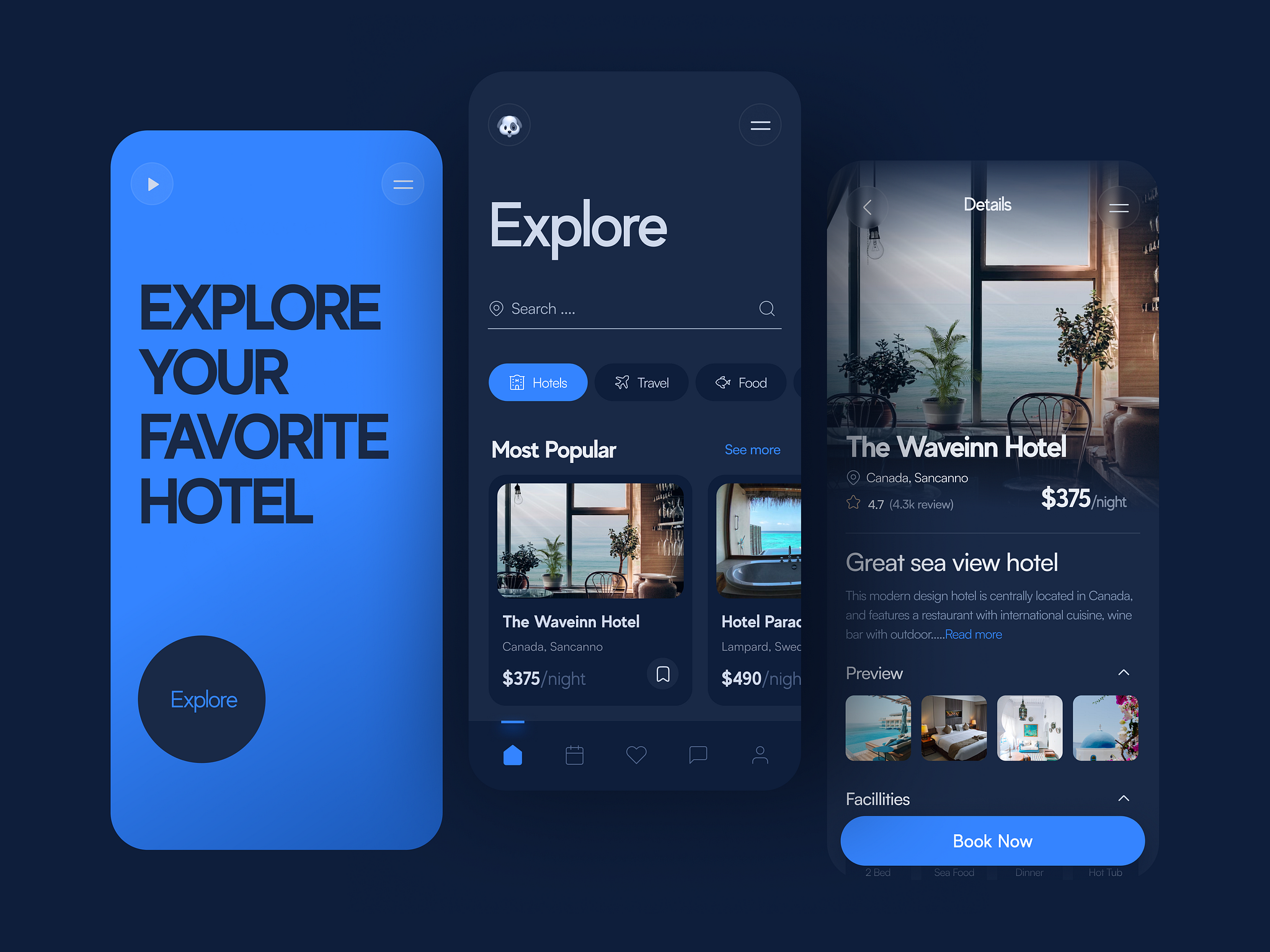 hotel-booking-app-by-ashik-on-dribbble