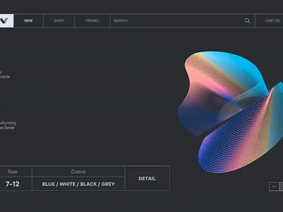 Keds Canvas Sneakers website UI branding corporate design design ui ux