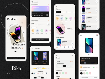 Unlock a world of fashion and lifestyle inspiration with Rika add to cart cart e commerce ecommerce ecommerce business ecommerce platform ecommerce shop fashion app fluttertop mobile mobile app product purchase sales app sales panel shop shopping app smartphone store ui ux