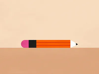 HONEDON PENCIL after effect animation design effect grapic illustration keyframe motion motion graphics move moving pencil vector