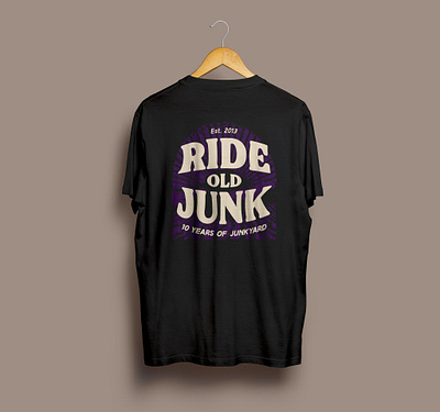 Junkyard Society 2023 T-Shirt branding motorcycle print t shirt visual identity