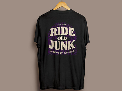 Junkyard Society 2023 T-Shirt branding motorcycle print t shirt visual identity