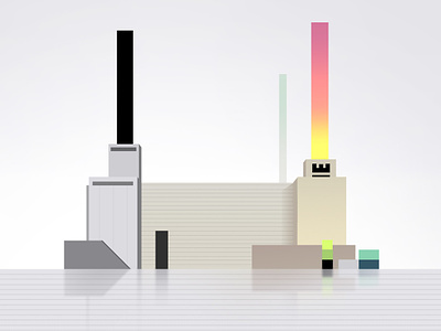 Playgrounds architecture brutalism city colorful colors concrete enjoy gallery gaming gradient illustration lego london modern play playful retrogaming tate