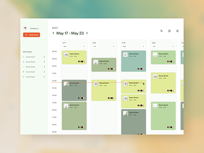DailyUI_D71_Schedule branding calendar daily ui date design event events manage management product reminder schedule task timeline ui vector