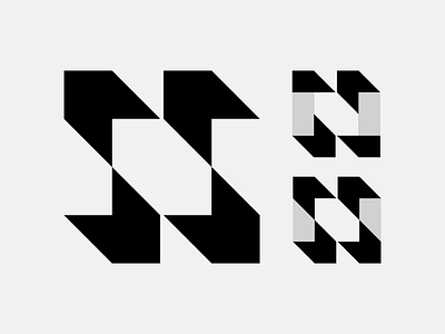 N branding design icon identity illustration logo marks n symbol ui vector z
