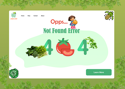 404 page not found - DailyUI challenge8 #dailyUI 404 404pagenotfound animation creative dailyui errorpage notfoundpage oppspage uiux userfriendly weberrorpage
