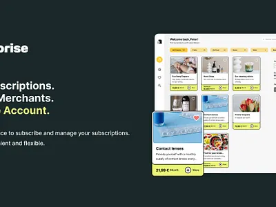aborise Subsciption Marketplace UI Design app app design bran branding colorful design green marketplace neon neon green neongrün orange platform ui ui design ux ux design vintage