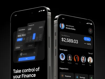 Fintech app design app bank banking card credit debit digital digital bank finance financial fintech fintech app manage online bank solution transaction ui ux wallet wealth