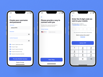 Tranxpay App - Business Signup Flow 5 banking bankingapp design investment minimal mobile ui ui uiux uxdesign