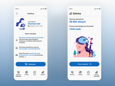 Mental Health App ui ux