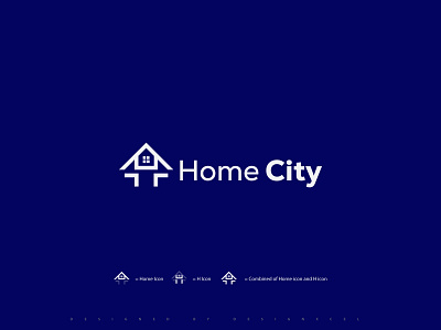 Home City app logo best logo brand identity branding creative logo graphic design home logo logo logo design logo ideas logo mark logofolio modern design real estate logo website logo