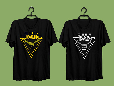 Deer Dad Funny T-Shirt Design branding clothing dad t shirts deer dad t shirt design fashion fathers day funny dad t shirts graphic graphic design illustration mens fashion minimalist t shirt modern papa t shirts t shirt t shirt design tshirts typography vector t shirt
