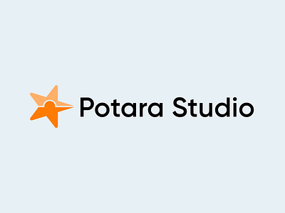 Potara Studio Logo Animation animate animation animation design brand branding branding design design graphic design logo logo design motion motion graphics