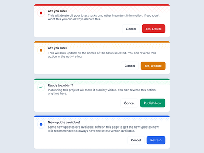 Some Alerts alert alerts check delete design info minimal publish ui warning