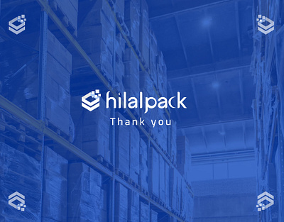 Logo Design & Branding - Hilalpack bluecolorbranding bluelogo branding brandinglogo craftspot llogocreation logodesign mockupdesigns packagedesign