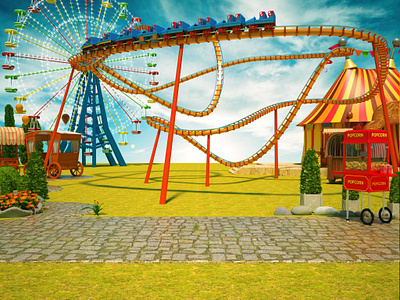 Slot game background for the Circus themed slot machine background background art background design background illustration circus game circus slot digital art gambling game art game design game designer game illusration graphic design illustration slot design slot designer slot game art slot game design slot illustration slot makers