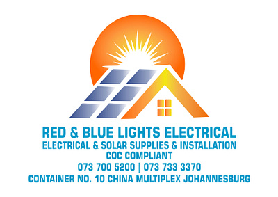 RED & BLUE ELECTRICAL LOGO REVAMP JPG PNG & 3D MOCKUP branding design graphic design illustration logo vector