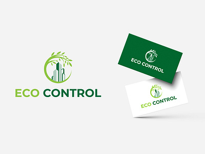 Logo Design - Eco Control branding design graphic design logo minimal typography vector