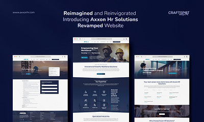 Website Design - Axxon Hr Solutions digitalmarketing redesign revamp seo webdesign webredesign webrevamp website design