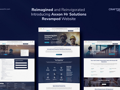 Website Design - Axxon Hr Solutions digitalmarketing redesign revamp seo webdesign webredesign webrevamp website design