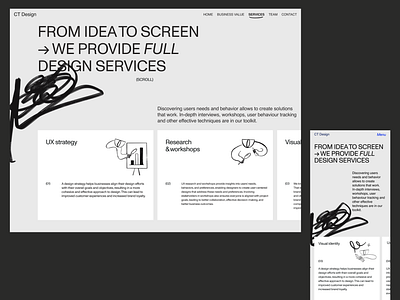 Ctech ch design doodles figma graphic design illustration procreate sketches ui ui design uidesign user experience ux ux design web website