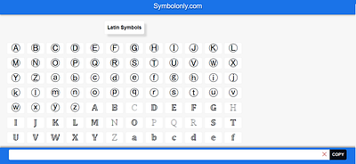 Latin Symbol cool symbols copy and paste symbols latin latin emoji latin letters latin symbol symbol symbols textsymbols