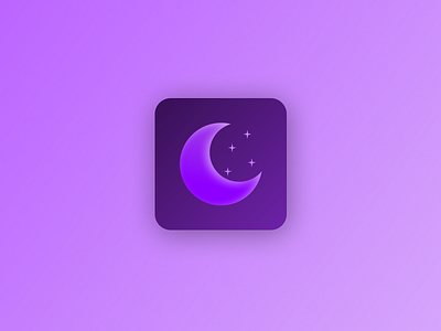 #DailyUI 005: Icon for Sleep Tracking App app icon branding design graphic design icon illustration logo ui ux website