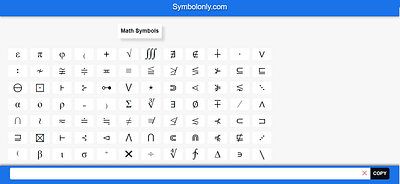 Math Symbols cool symbols copy and paste symbols math math signs math symbols mathematics maths symbol symbols textsymbols