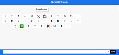 Cross Symbol cool symbols copy and paste symbols cross cross copy and paste cross emoji cross symbol symbol symbols textsymbols