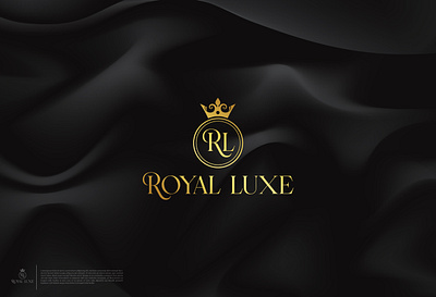 Letter RL logo for luxury clothing brand brand identity branding graphic design logo logo design