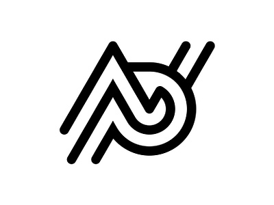 NP branding creative design icon identity letter logo logotype mark minimal monoline np np letter np logo symbol vector