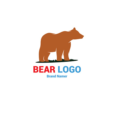 Bear Logo 3d bear logo graphic design logo