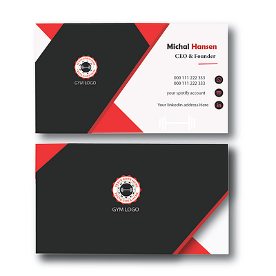 Business card design branding design graphic design illustration vector