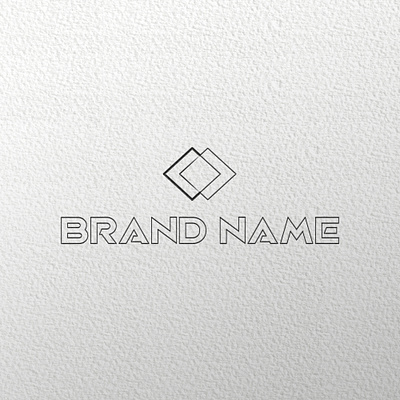 Simple Logo 3d graphic design logo simple logo